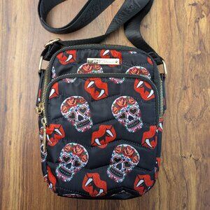 Betsey Johnson Sugar Skull & Vampire Crossbody